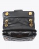 Kurt Geiger Mini Kensington X Black Leather Τσάντα