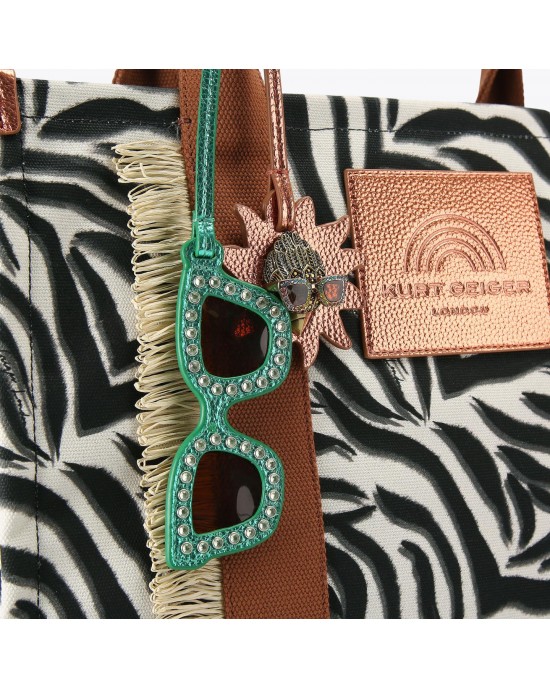 Kurt Geiger Southbank Large Shopper Black/White Τσάντα