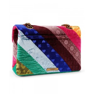 Kurt Geiger Velvet Kensington Multi Τσάντα Ώμου