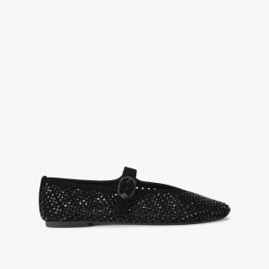 Kurt Geiger Mayfair Ballet Flat Black Παπούτσια