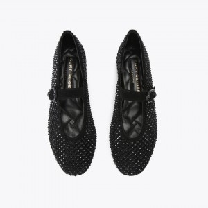 Kurt Geiger Mayfair Ballet Flat Black Παπούτσια