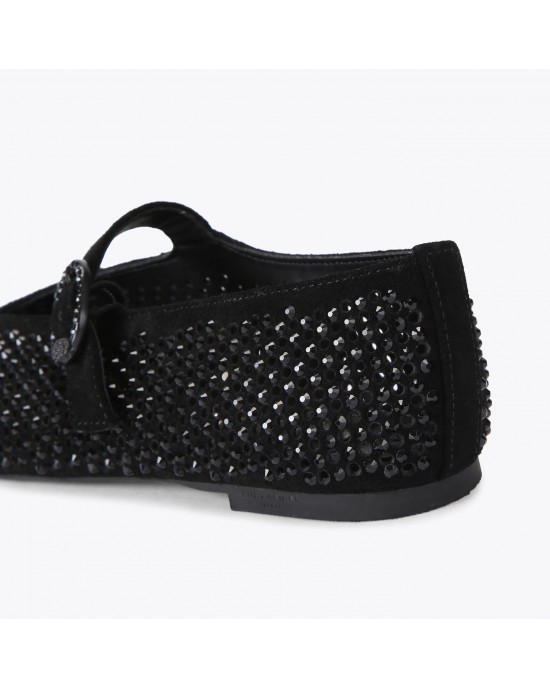 Kurt Geiger Mayfair Ballet Flat Black Παπούτσια