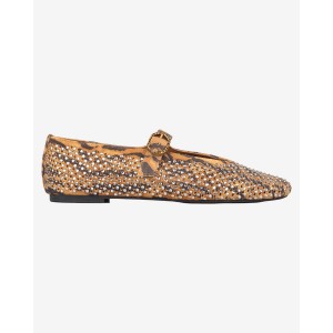 Kurt Geiger Mayfair Ballet Flat Camel Μπαλαρίνες