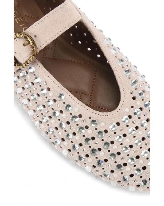 Kurt Geiger Mayfair Pale Pink Μπαλαρίνες