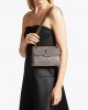 Kurt Geiger Fabric Mini Kensington Beige Τσάντα Kurt Geiger Fabric Mini Kensington Beige Τσάντα