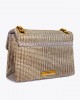 Kurt Geiger Fabric Mini Kensington Beige Τσάντα Kurt Geiger Fabric Mini Kensington Beige Τσάντα