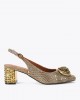 Kurt Geiger Chelsea Block Slingback Heel Beige Παπούτσια Kurt Geiger Chelsea Block Slingback Heel Beige Παπούτσια