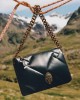 Kurt Geiger Kensington Puff 3 Pouch Black Leather Τσάντα Kurt Geiger Kensington Puff 3 Pouch Black Leather Τσάντα