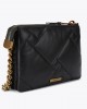 Kurt Geiger Kensington Puff 3 Pouch Black Leather Τσάντα Kurt Geiger Kensington Puff 3 Pouch Black Leather Τσάντα