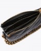 Kurt Geiger Kensington Puff 3 Pouch Black Leather Τσάντα Kurt Geiger Kensington Puff 3 Pouch Black Leather Τσάντα
