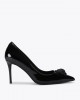 Kurt Geiger Belgravia Eagle Court Black Γόβες