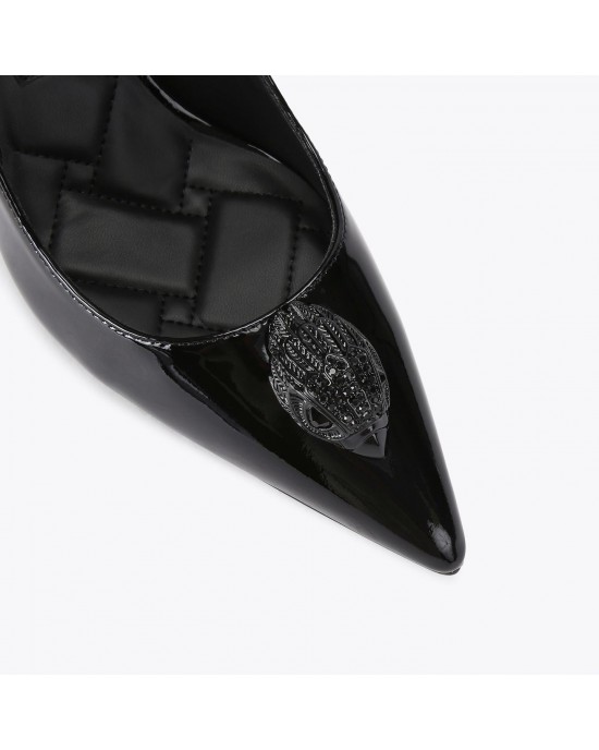Kurt Geiger Belgravia Eagle Court Black Γόβες