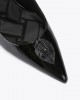 Kurt Geiger Belgravia Eagle Court Black Γόβες