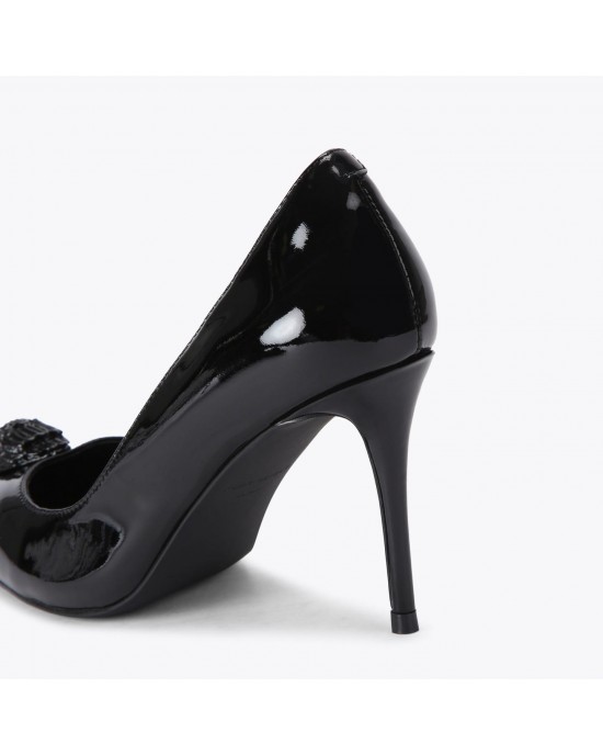 Kurt Geiger Belgravia Eagle Court Black Γόβες