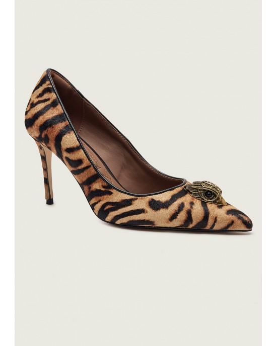 Kurt Geiger Belgravia Eagle Court Camel Γόβες
