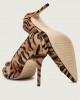 Kurt Geiger Belgravia Eagle Court Camel Γόβες