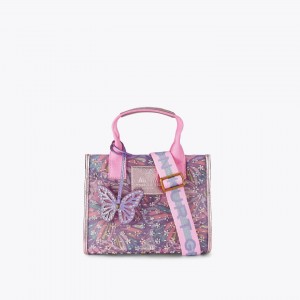 Kurt Geiger Small Southbank Tote Lilac Τσάντα Χειρός