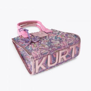 Kurt Geiger Small Southbank Tote Lilac Τσάντα Χειρός