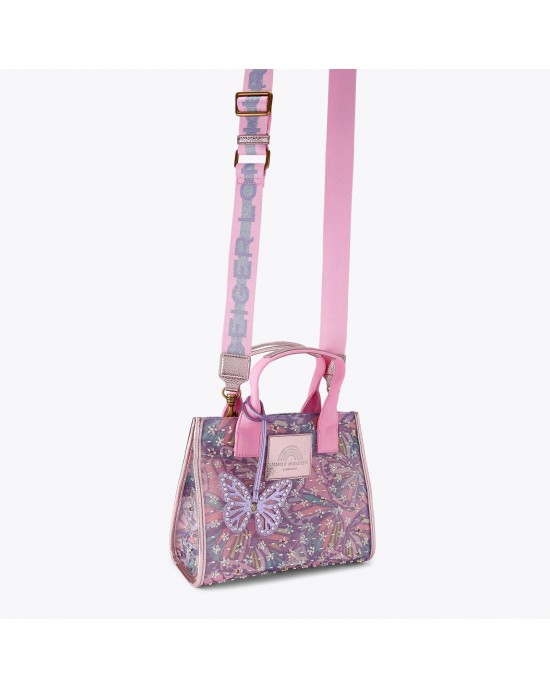 Kurt Geiger Small Southbank Tote Lilac Τσάντα Χειρός