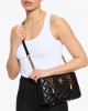 Kurt Geiger Square Kensington Black Leather Τσάντα