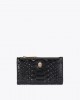Kurt Geiger Kensington Bifold Wallet Black Leather Πορτοφόλι