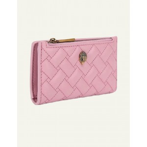 Kurt Geiger Bifold Pink Kensington Leather Πορτοφόλι