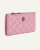 Kurt Geiger Bifold Pink Kensington Leather Πορτοφόλι