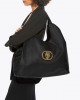 Kurt Geiger Chelsea XXL Soft Tote Black Leather Τσάντα