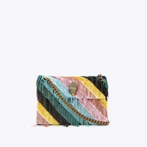 Kurt Geiger Mini Kensington Fringes Τσάντα
