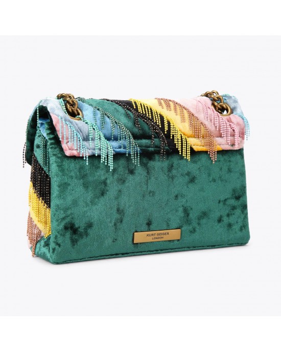 Kurt Geiger Mini Kensington Fringes Τσάντα Kurt Geiger Mini Kensington Fringes Τσάντα