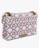 Kurt Geiger Diamand Crystal Fabric Mini Kensington Τσάντα Ώμου
