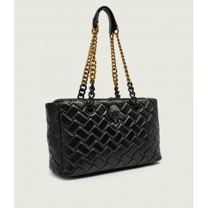 Kurt Geiger Kensington Shoulder Kurt DR Leather Black Τσάντα