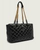 Kurt Geiger Kensington SH Kurt DR Leather Black Τσάντα