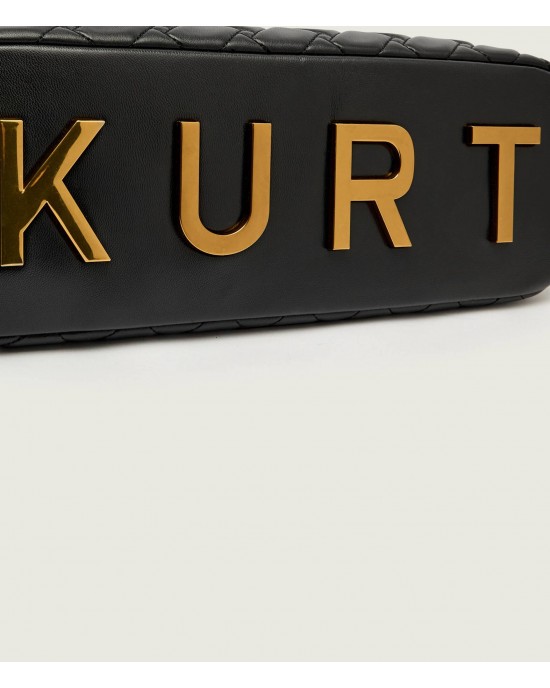 Kurt Geiger Kensington SH Kurt DR Leather Black Τσάντα
