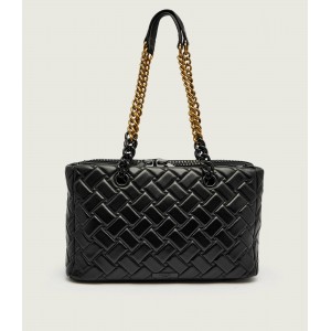 Kurt Geiger Kensington SH Kurt DR Leather Black Τσάντα