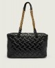 Kurt Geiger Kensington SH Kurt DR Leather Black Τσάντα
