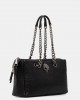 Kurt Geiger Kensington Shoulder Kurt Black Leather Τσάντα