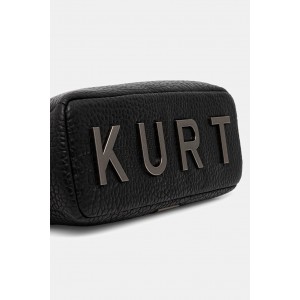 Kurt Geiger Kensington Shoulder Kurt Black Leather Τσάντα