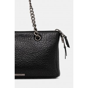 Kurt Geiger Kensington Shoulder Kurt Black Leather Τσάντα