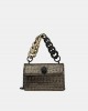 Kurt Geiger Mini Kensington Chain Black/Gold Τσάντα