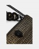 Kurt Geiger Mini Kensington Chain Black/Gold Τσάντα