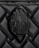 Kurt Geiger Kensington XBody Kurt Black Cross Body Leather Τσάντα