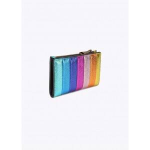 Kurt Geiger Kensington Bifold Rainbow Stripe Leather Πορτοφόλι Kurt Geiger Kensington Bifold Rainbow Stripe Leather Πορτοφόλι