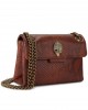 Kurt Geiger Kensington Brown Leather Τσάντα Ώμου