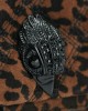 Kurt Geiger Leather Kensington Leopard Suede Τσάντα