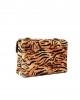 Kurt Geiger Kensington Camel Leather Τσάντα Ώμου
