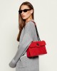Kurt Geiger Leather Kensington Red Suede Leather Τσάντα Kurt Geiger Leather Kensington Red Suede Leather Τσάντα