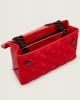 Kurt Geiger Leather Kensington Red Suede Leather Τσάντα Kurt Geiger Leather Kensington Red Suede Leather Τσάντα