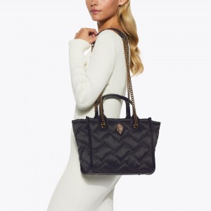 Kurt Geiger Hoxton Small Shopper Black Τσάντα