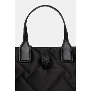 Kurt Geiger Recycled Small Shopper Black Nylon Τσάντα